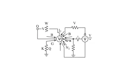La loi des nœuds dans un circuit simple