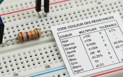 Calcul et Déchiffrage du Code Couleur des Résistances