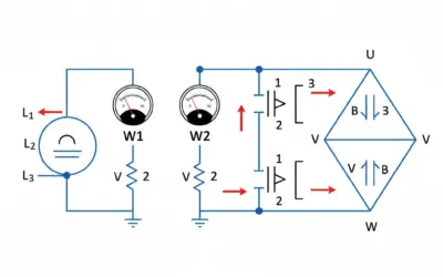 Méthode des Deux Wattmètres