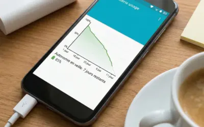 Autonomie d&rsquo;une batterie de smartphone en veille