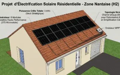 Calcul du courant de court-circuit d&rsquo;un panneau solaire